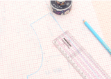 Sewing DIY _Tracing paper_ Two types _roll_non woven fabirc_